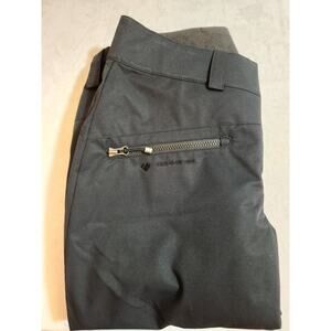 Obermeyer NWT Malta Ski Pants Womens 10 34 Black Snow Winter Insulated MSRP $149